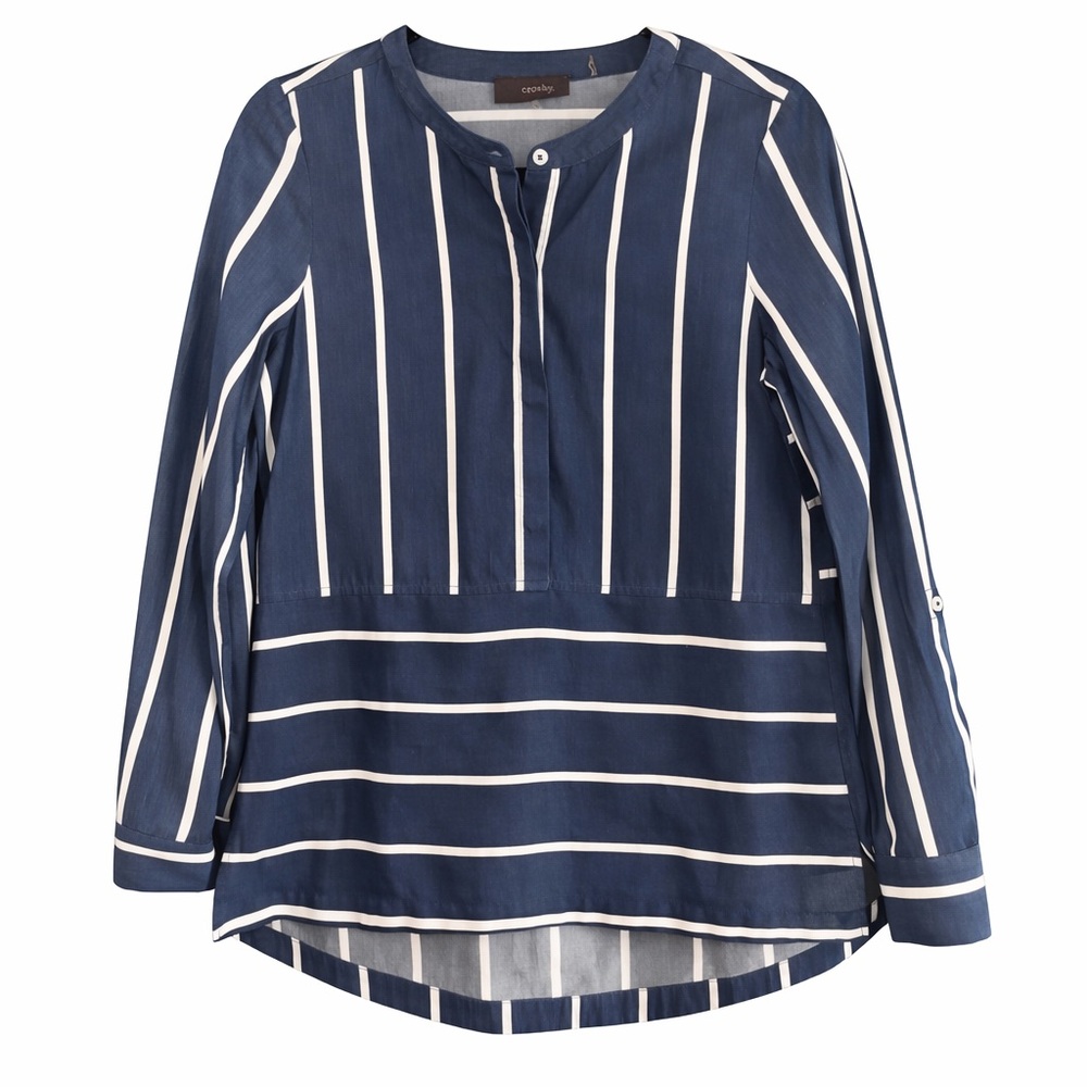 Crosby Striped Long Sleeve Tunic